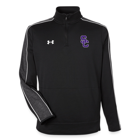 Under Armour Men's Command Quarter Zip 2.0 - black/white