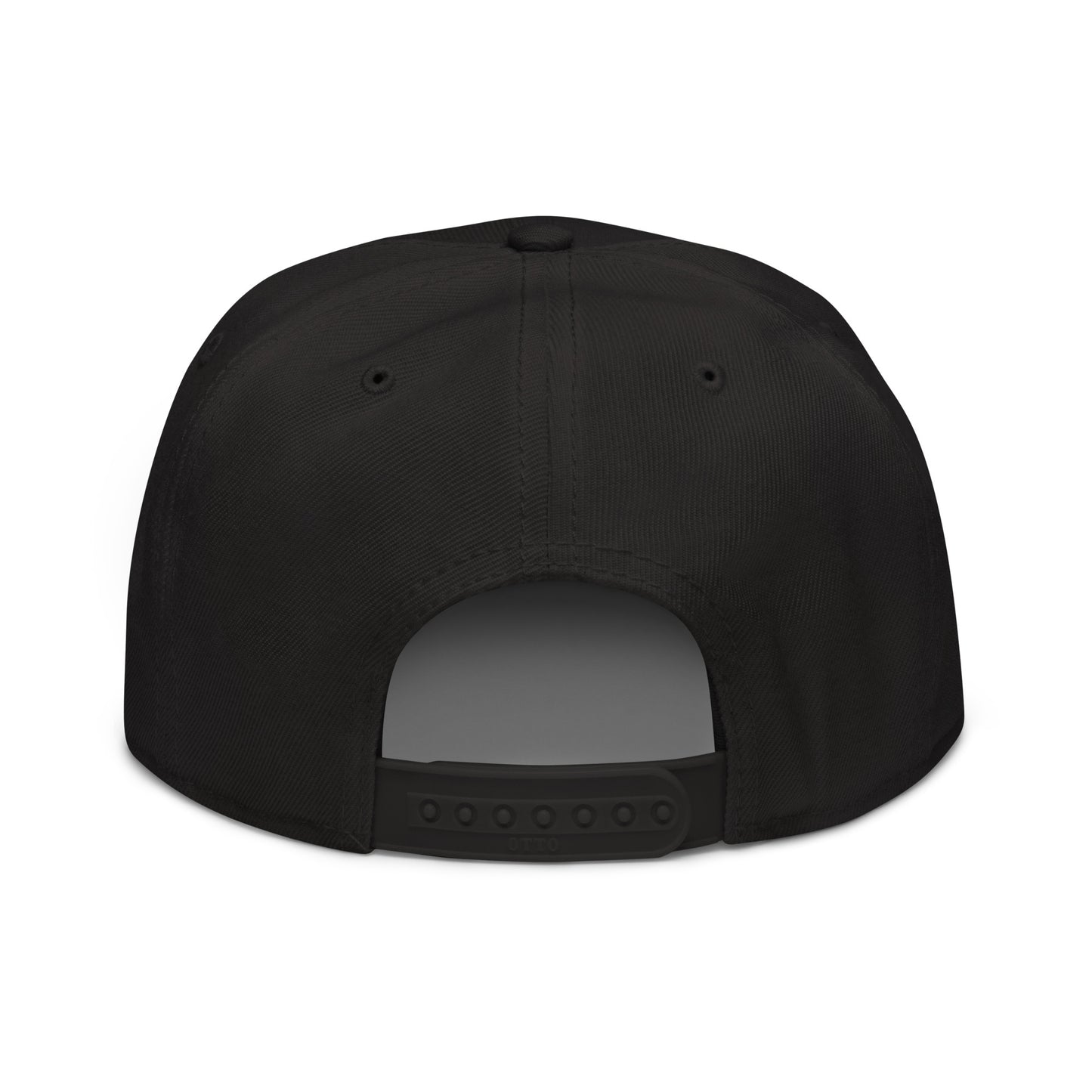 SC Black with Black Lettering Snapback Hat