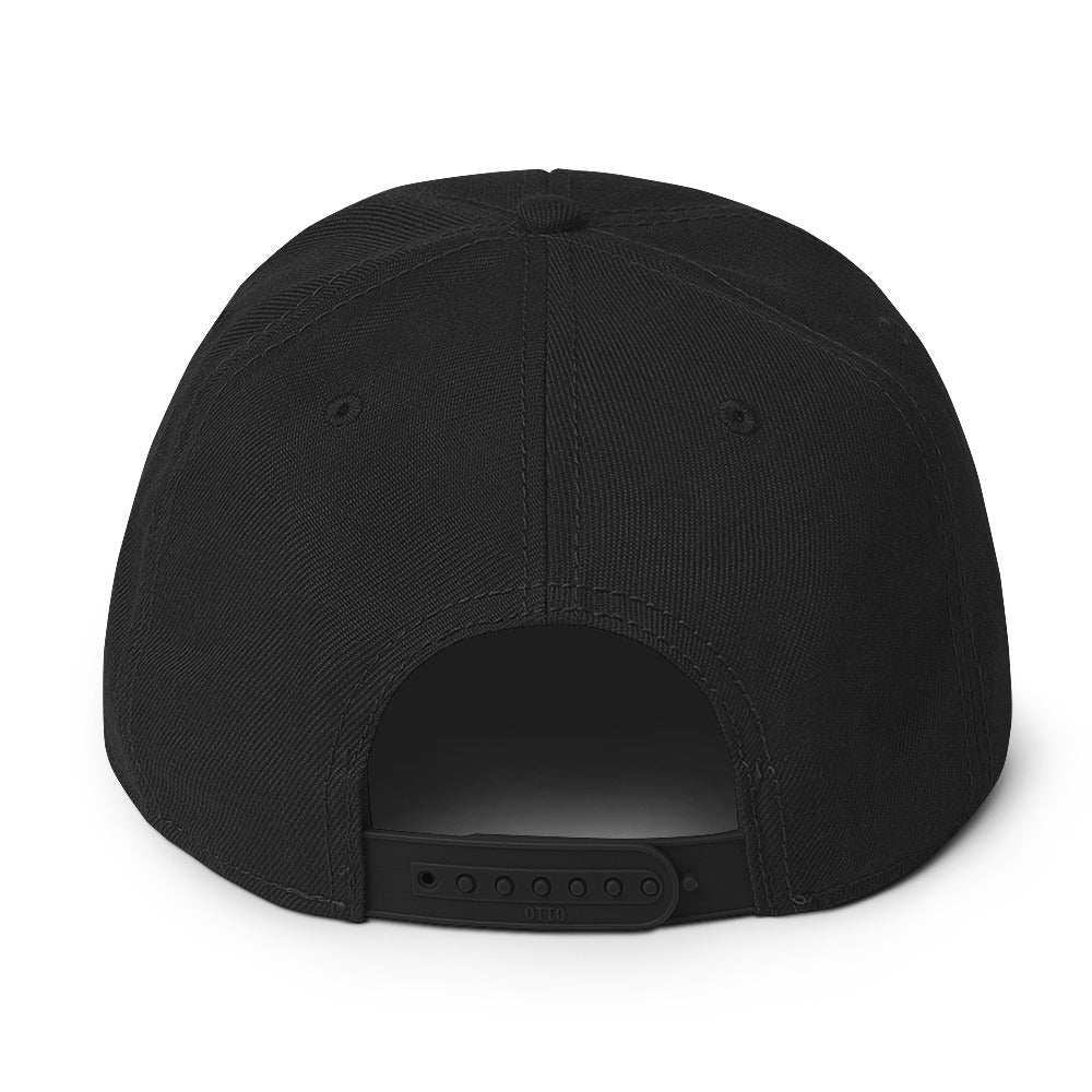 SC Black with Black Lettering Snapback Hat