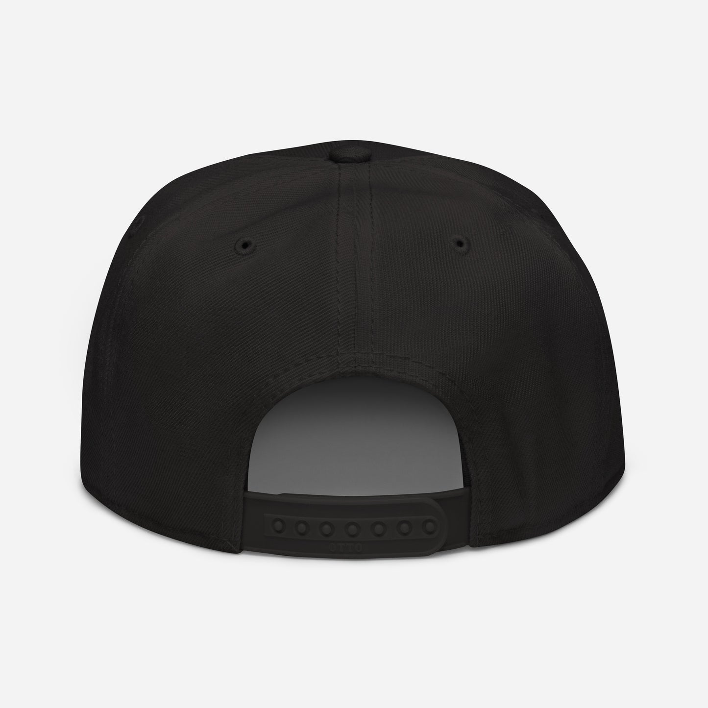 SC Black with White Lettering Snapback Hat