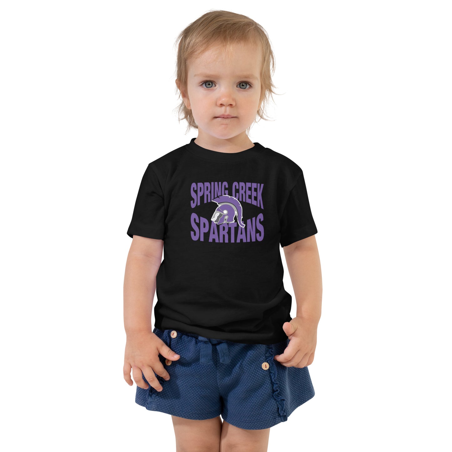 Spring Creek Spartans Toddler Short Sleeve Tee