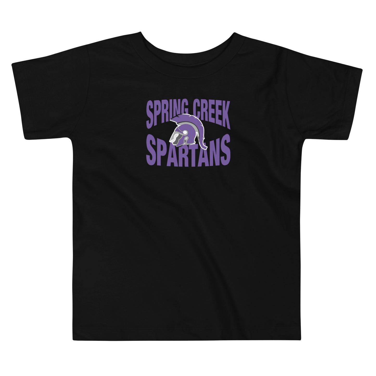 Spring Creek Spartans Toddler Short Sleeve Tee