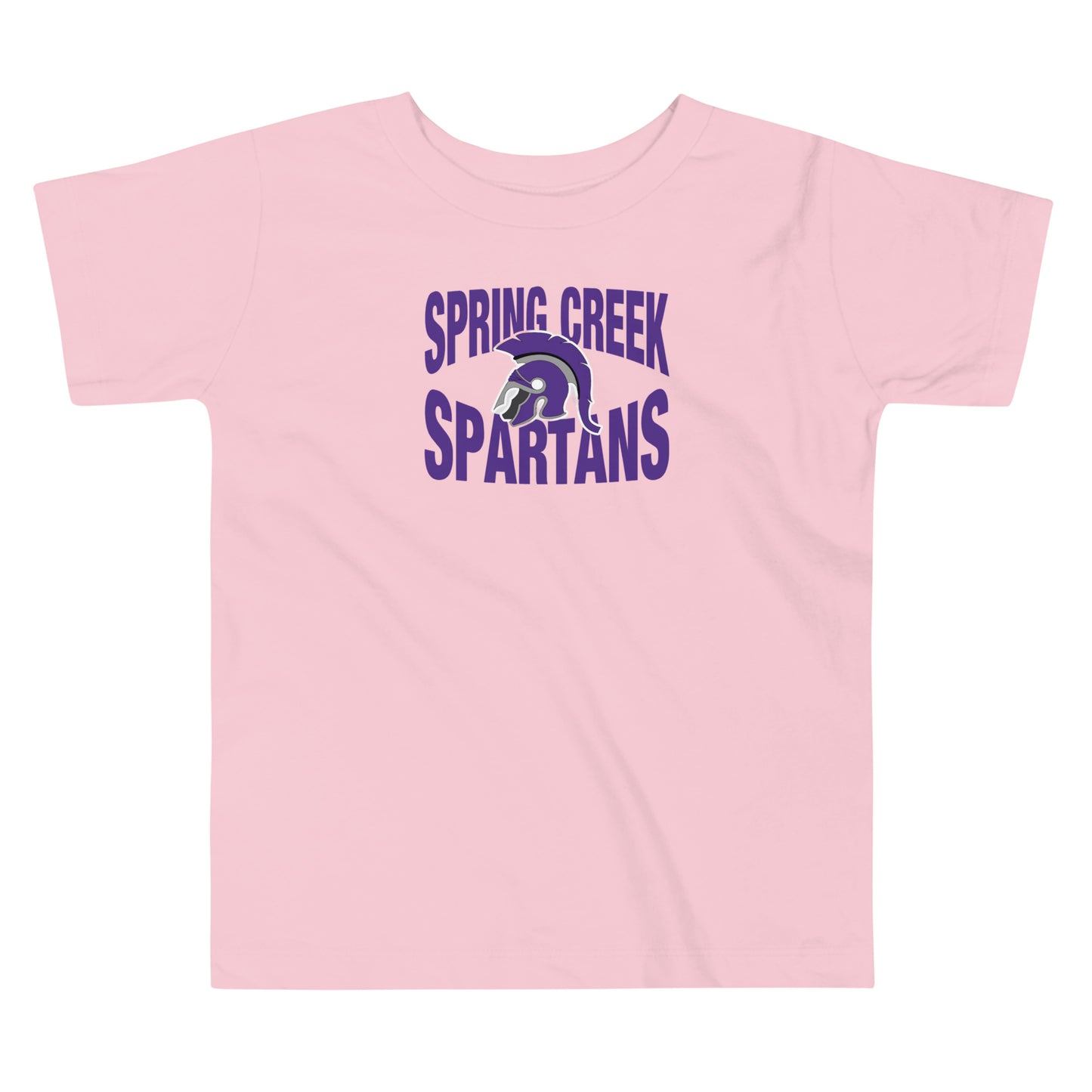 Spring Creek Spartans Toddler Short Sleeve Tee