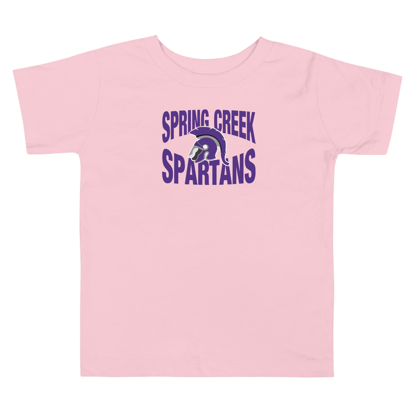 Spring Creek Spartans Toddler Short Sleeve Tee