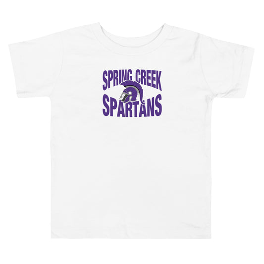 Spring Creek Spartans Toddler Short Sleeve Tee