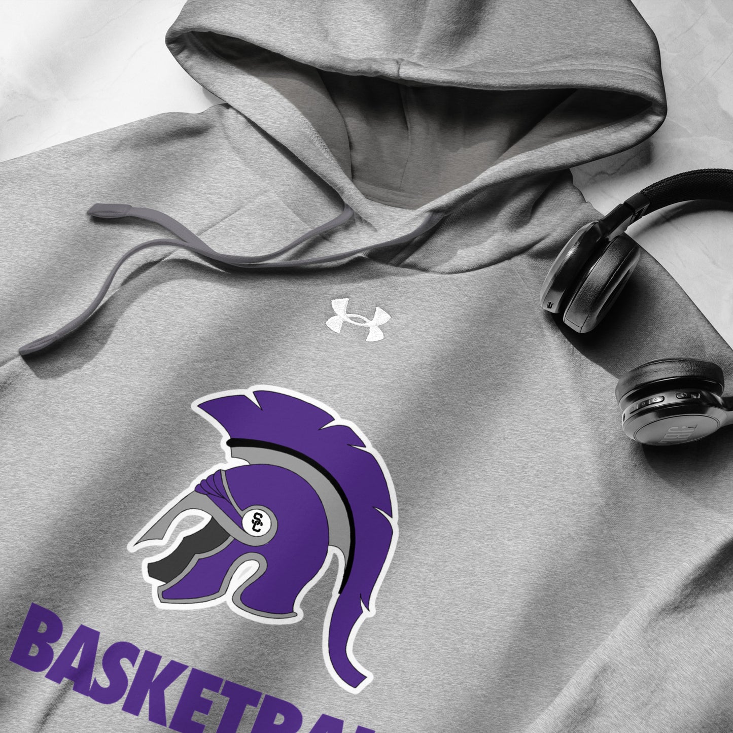 Spartan Helmet Basketball Under Armour® hoodie