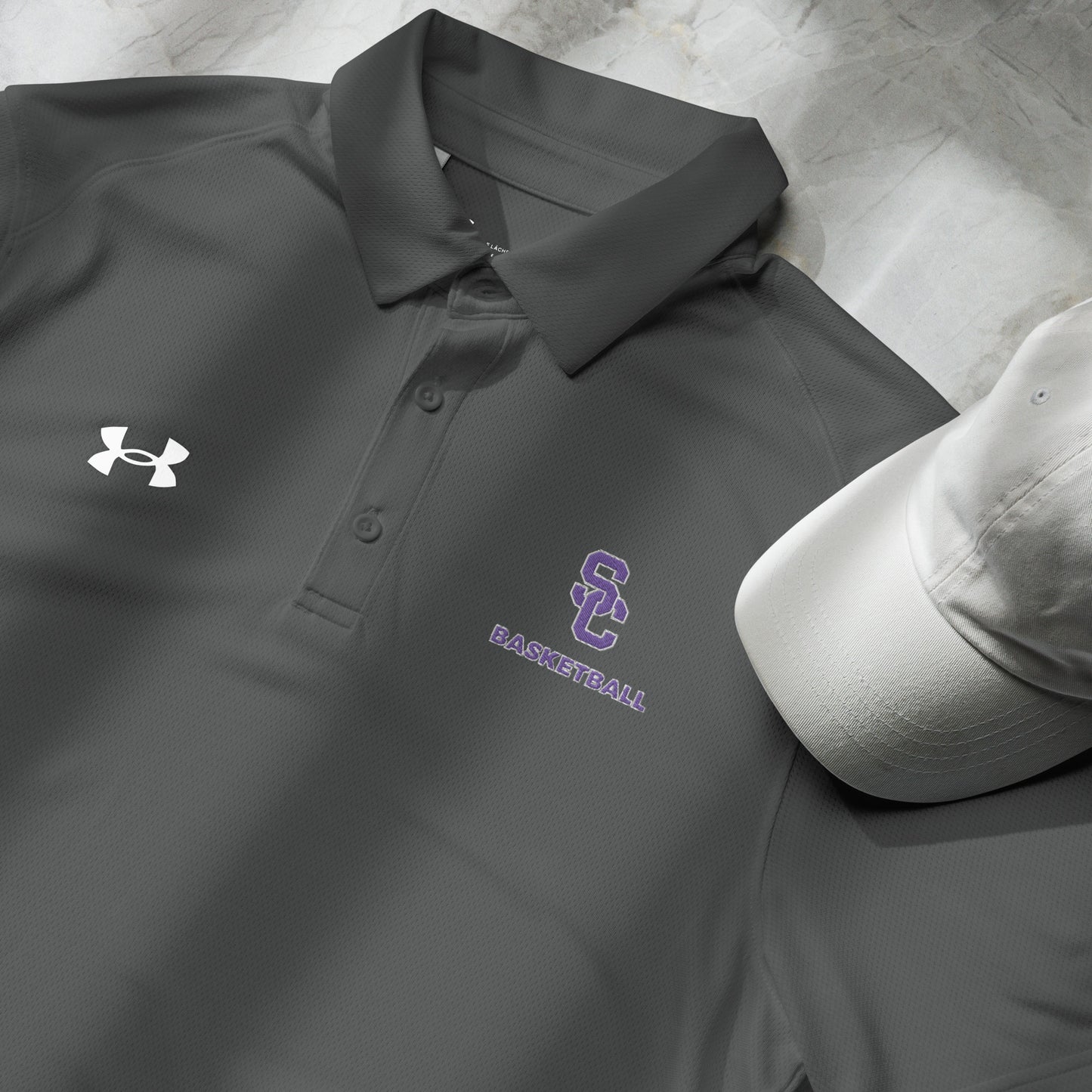 SC Basketball Under Armour® men's polo