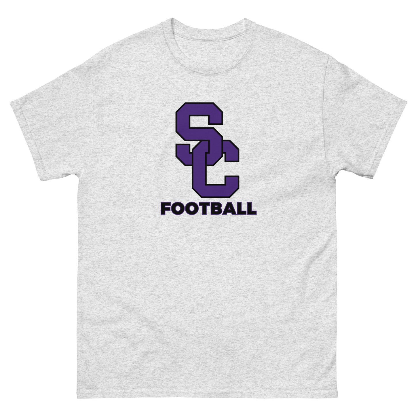 Interlocking SC Football Purple w/ Black