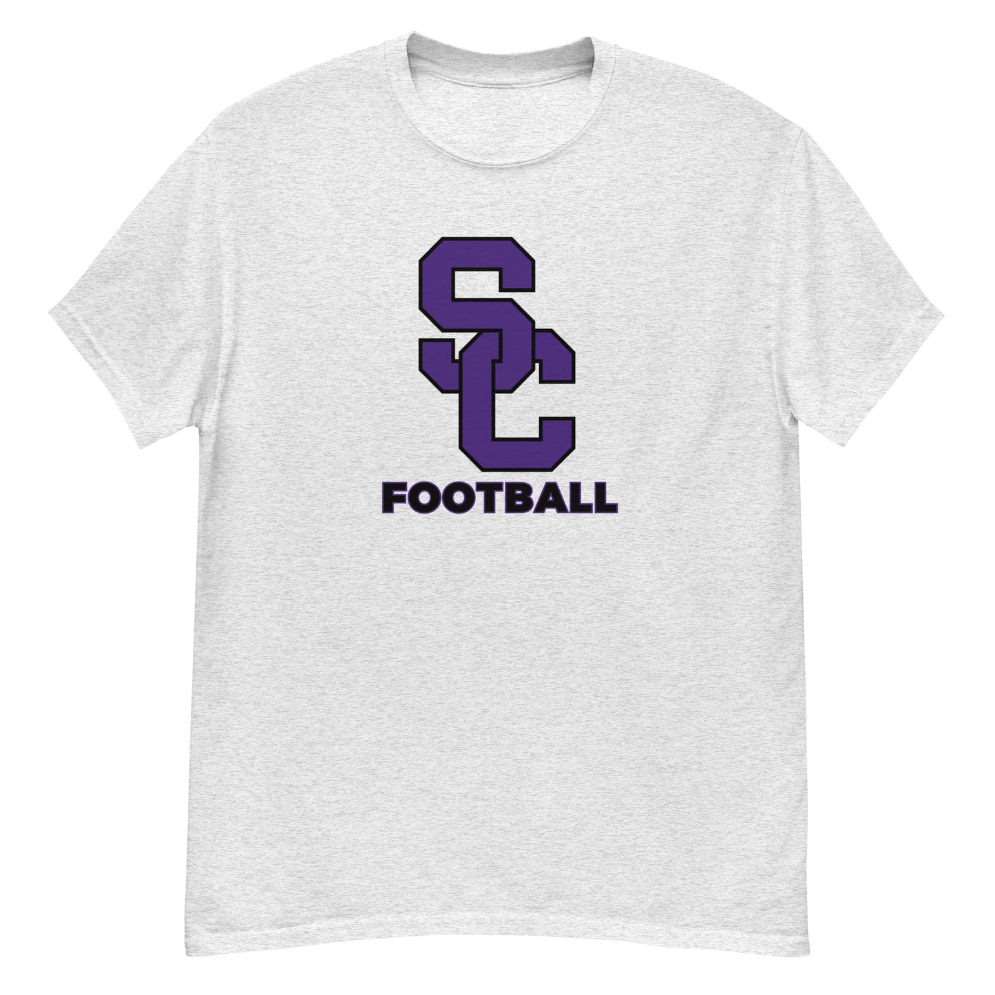 Interlocking SC Football Purple w/ Black