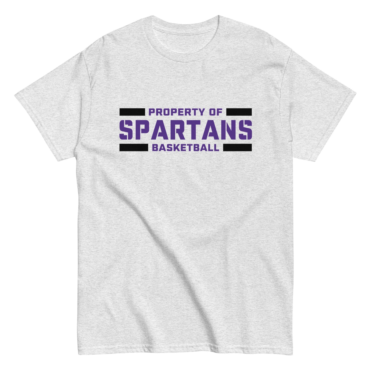 Property of Spartans Basketball T Shirt