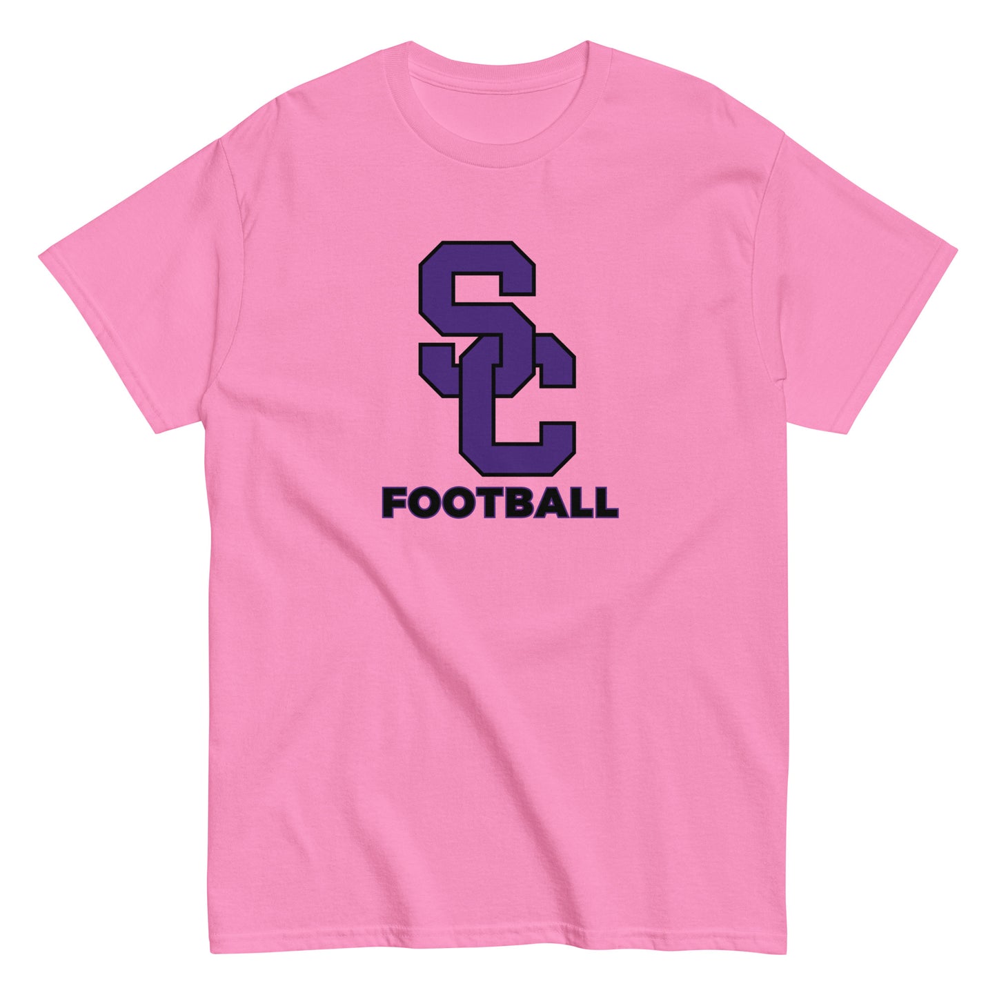 Interlocking SC Football Purple w/ Black