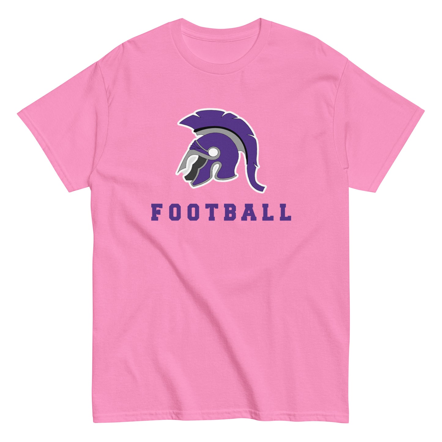 Spartan Helmet Football T Shirt