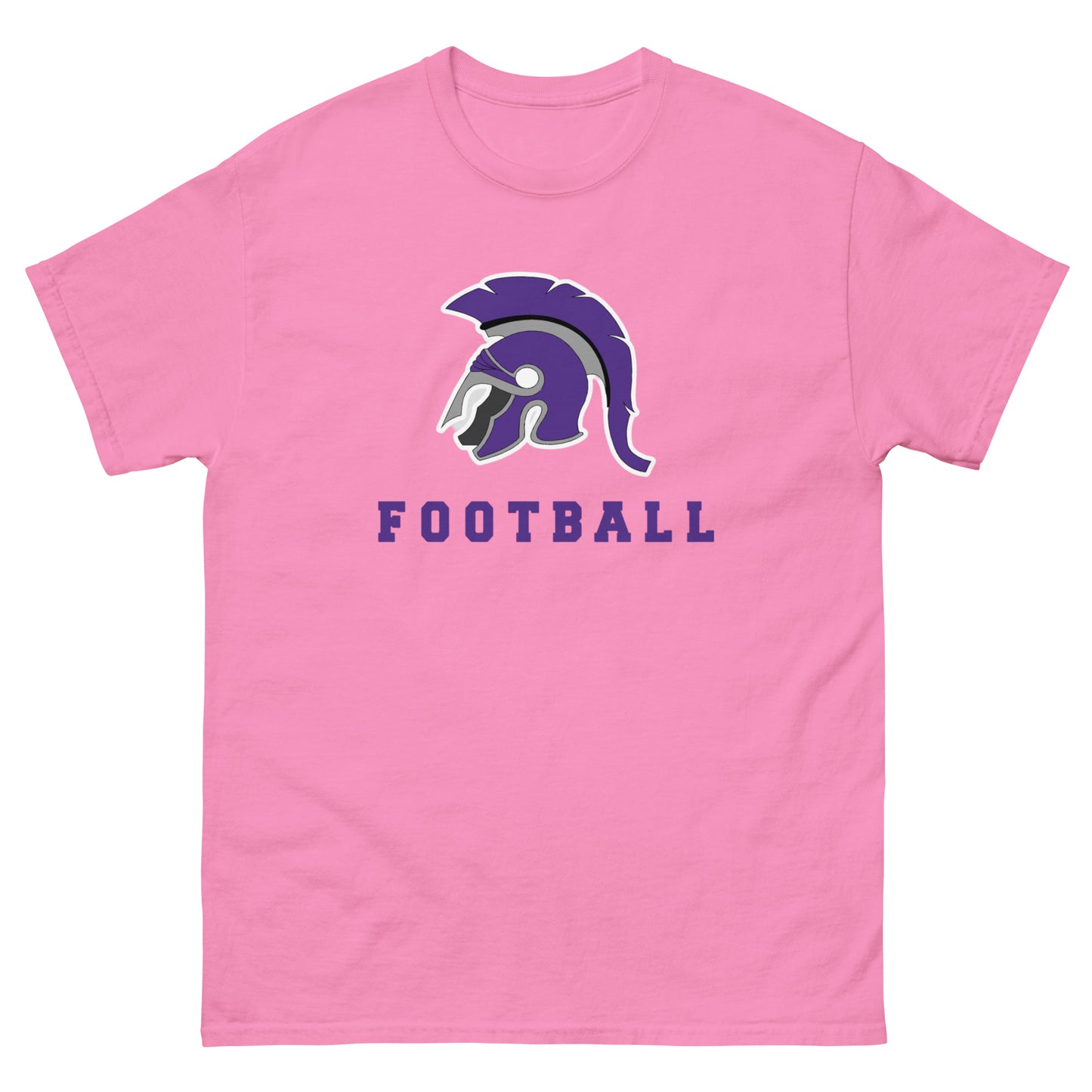 Spartan Helmet Football T Shirt