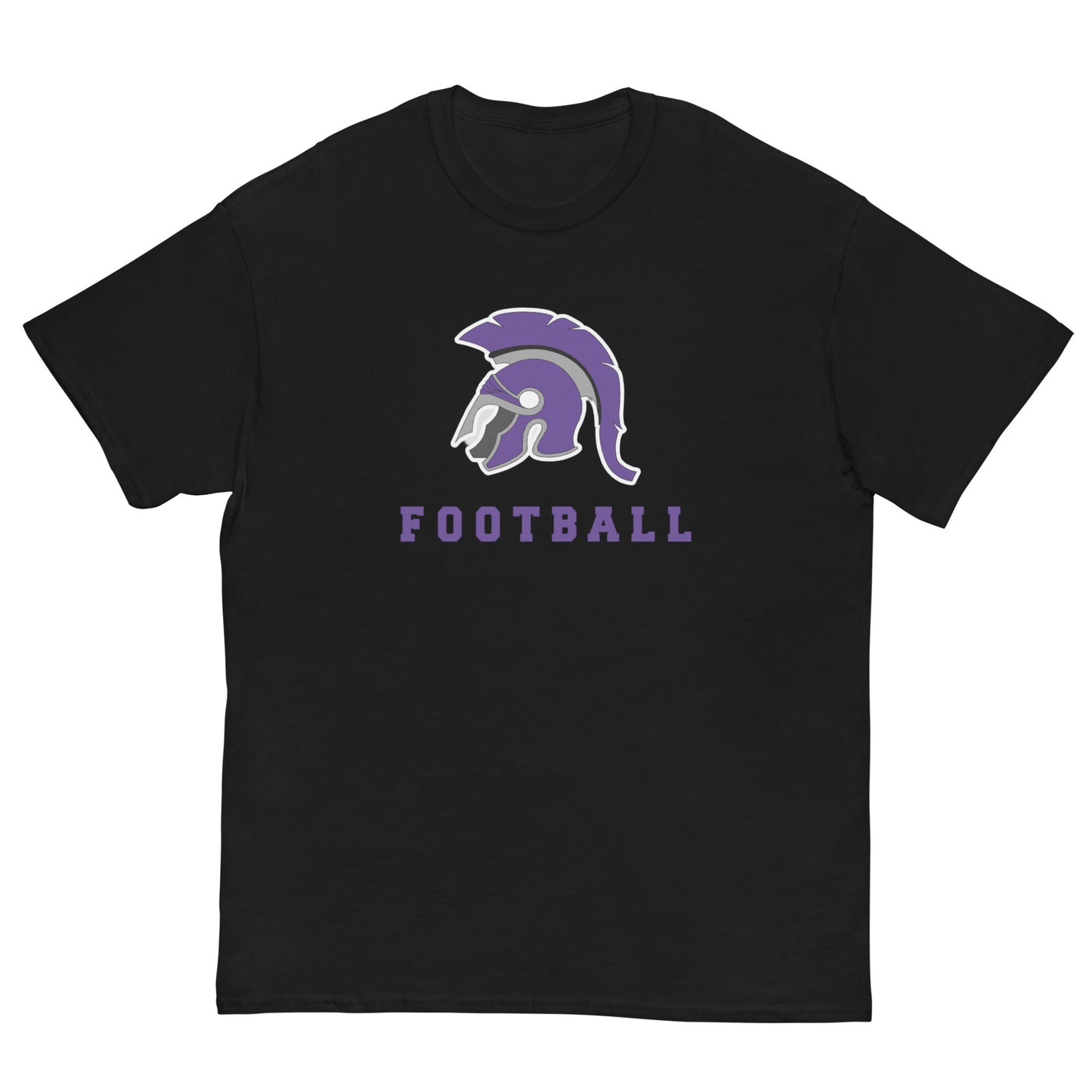 Spartan Helmet Football T Shirt