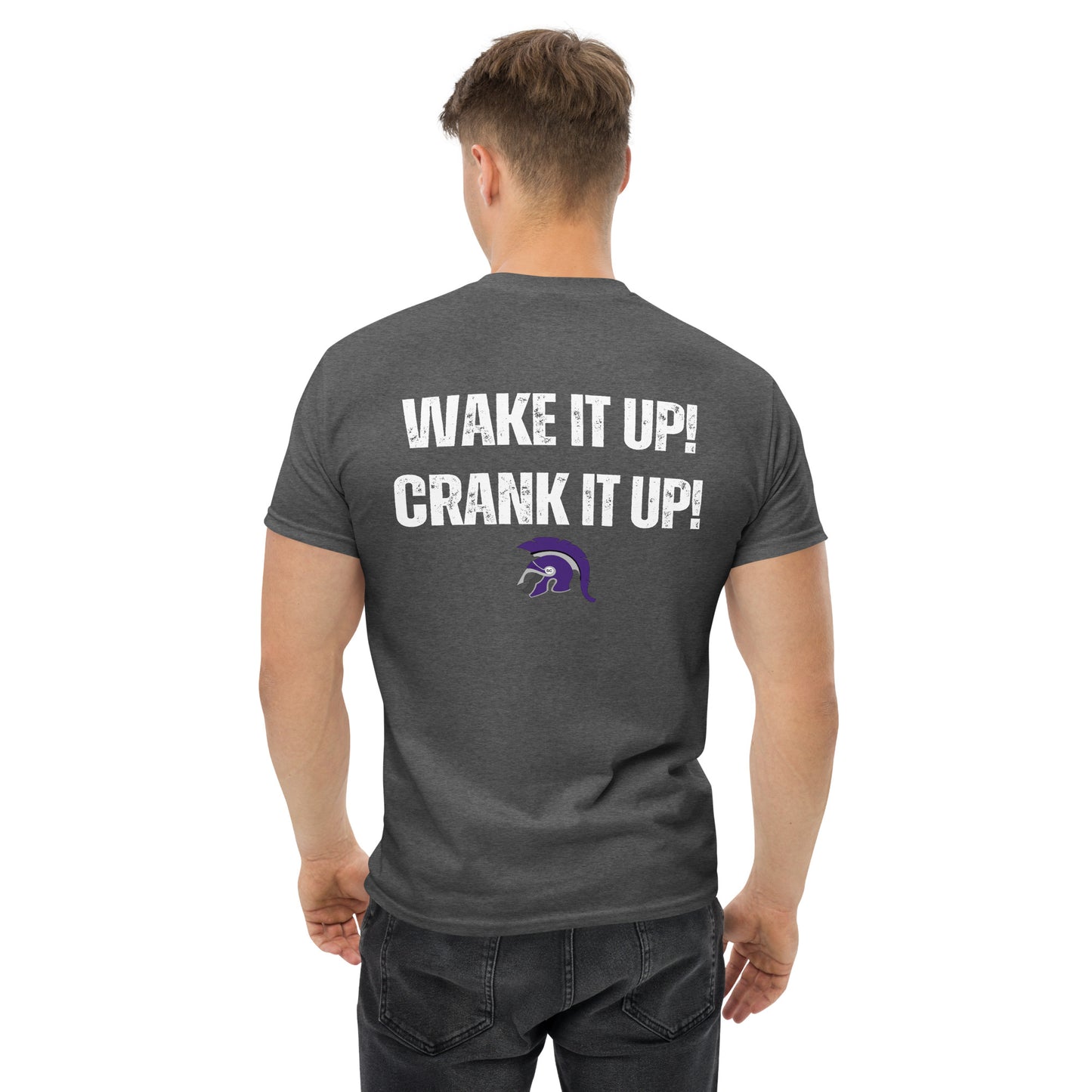 Wake It Up! Crank It Up! SC Football T Shirt