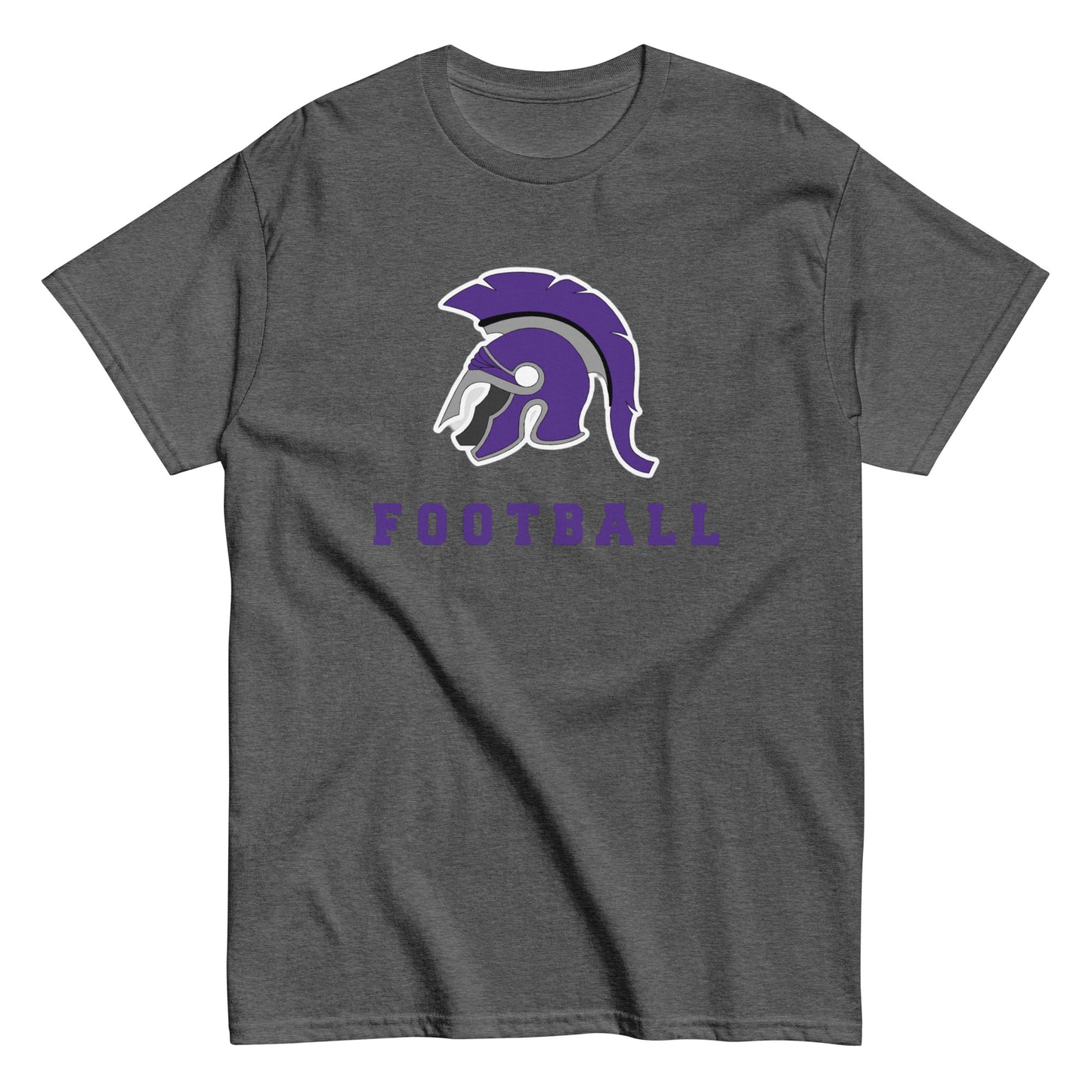 Spartan Helmet Football T Shirt