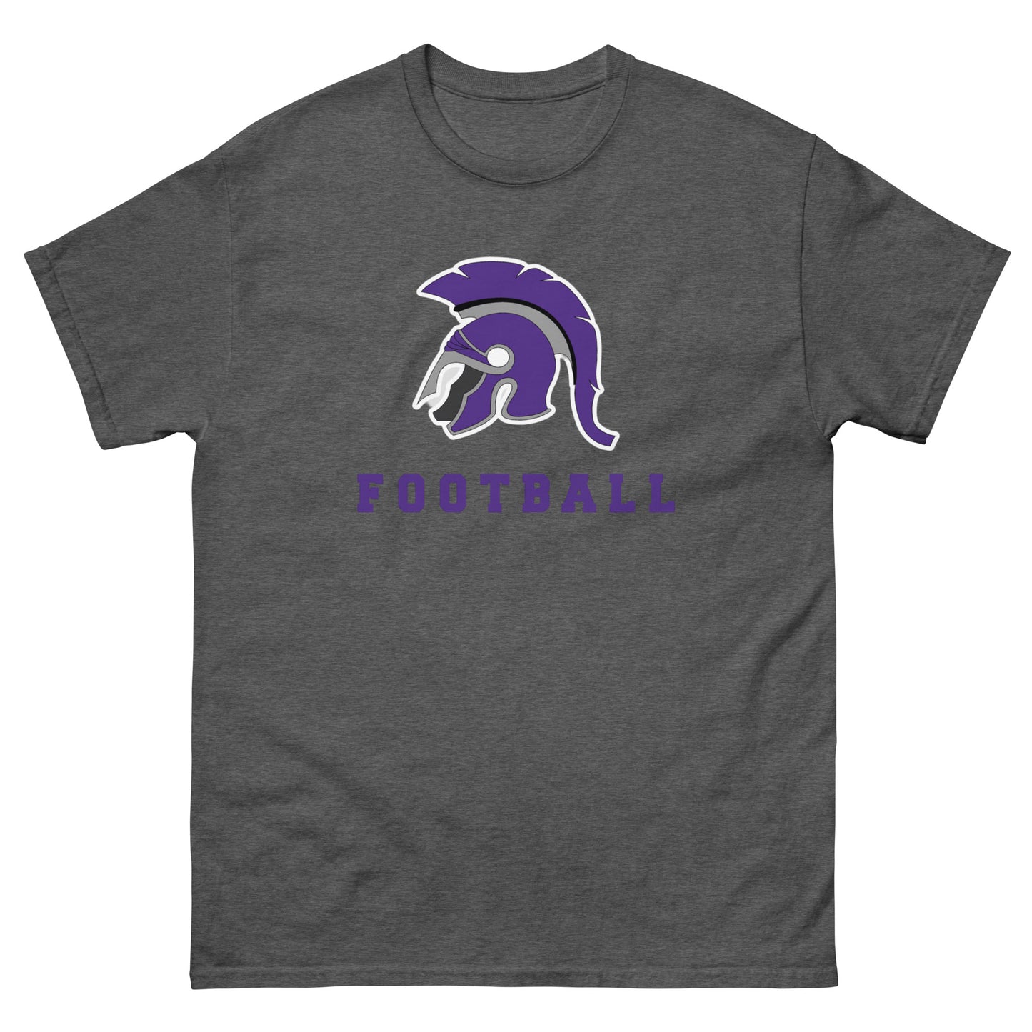 Spartan Helmet Football T Shirt