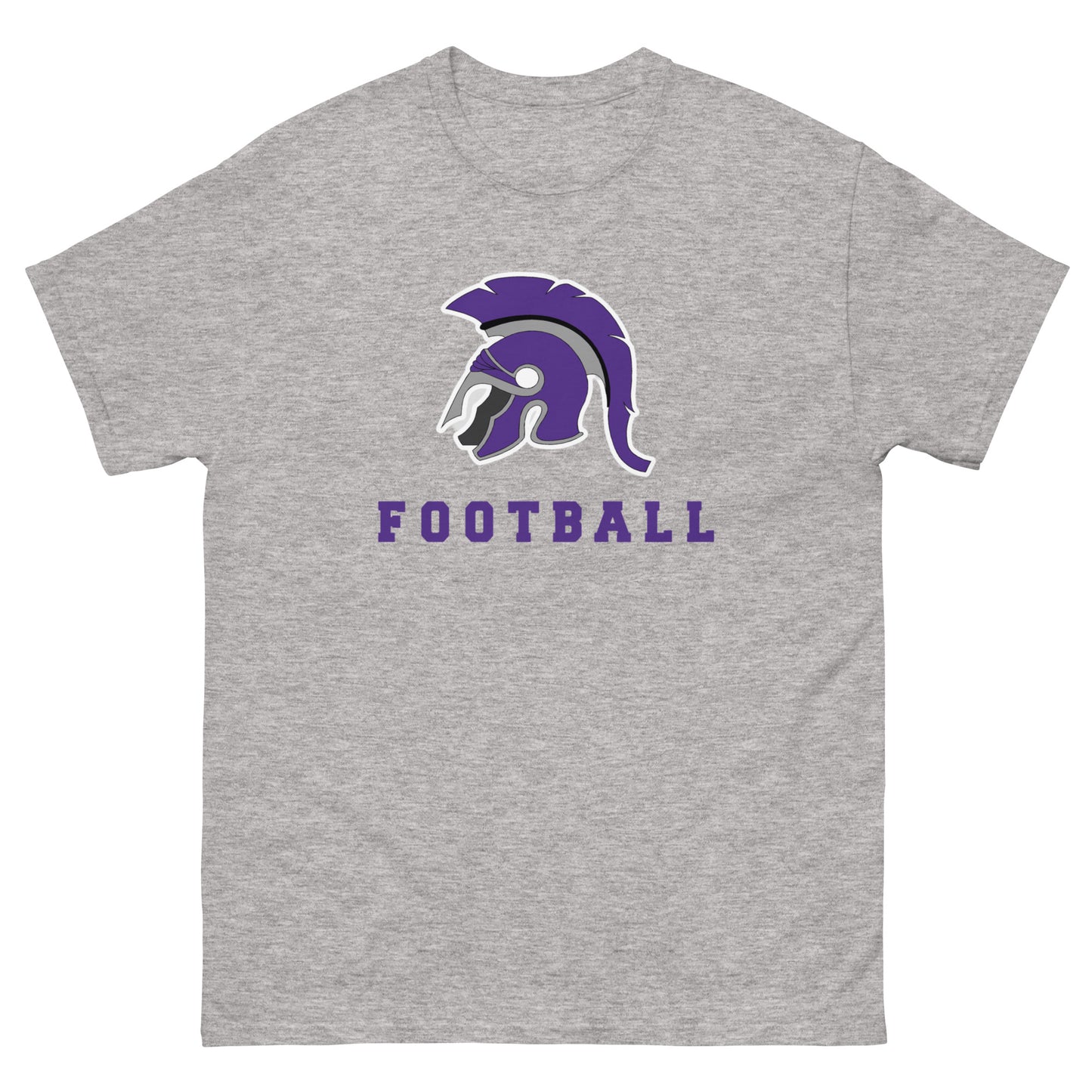 Spartan Helmet Football T Shirt