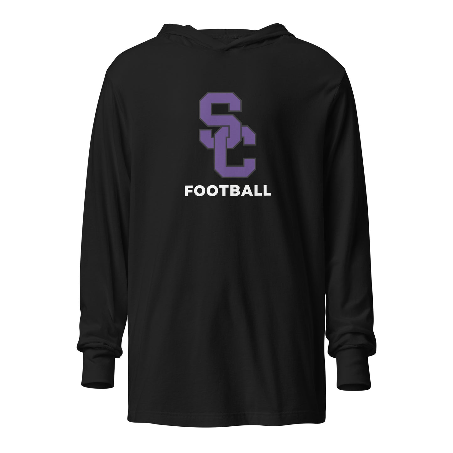 SC Football Hooded Long-Sleeve Tee