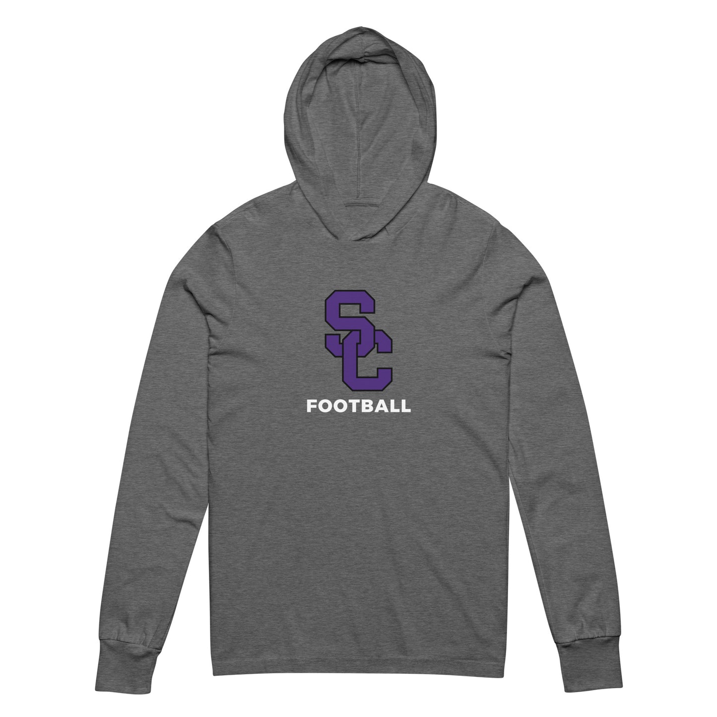 SC Football Hooded Long-Sleeve Tee