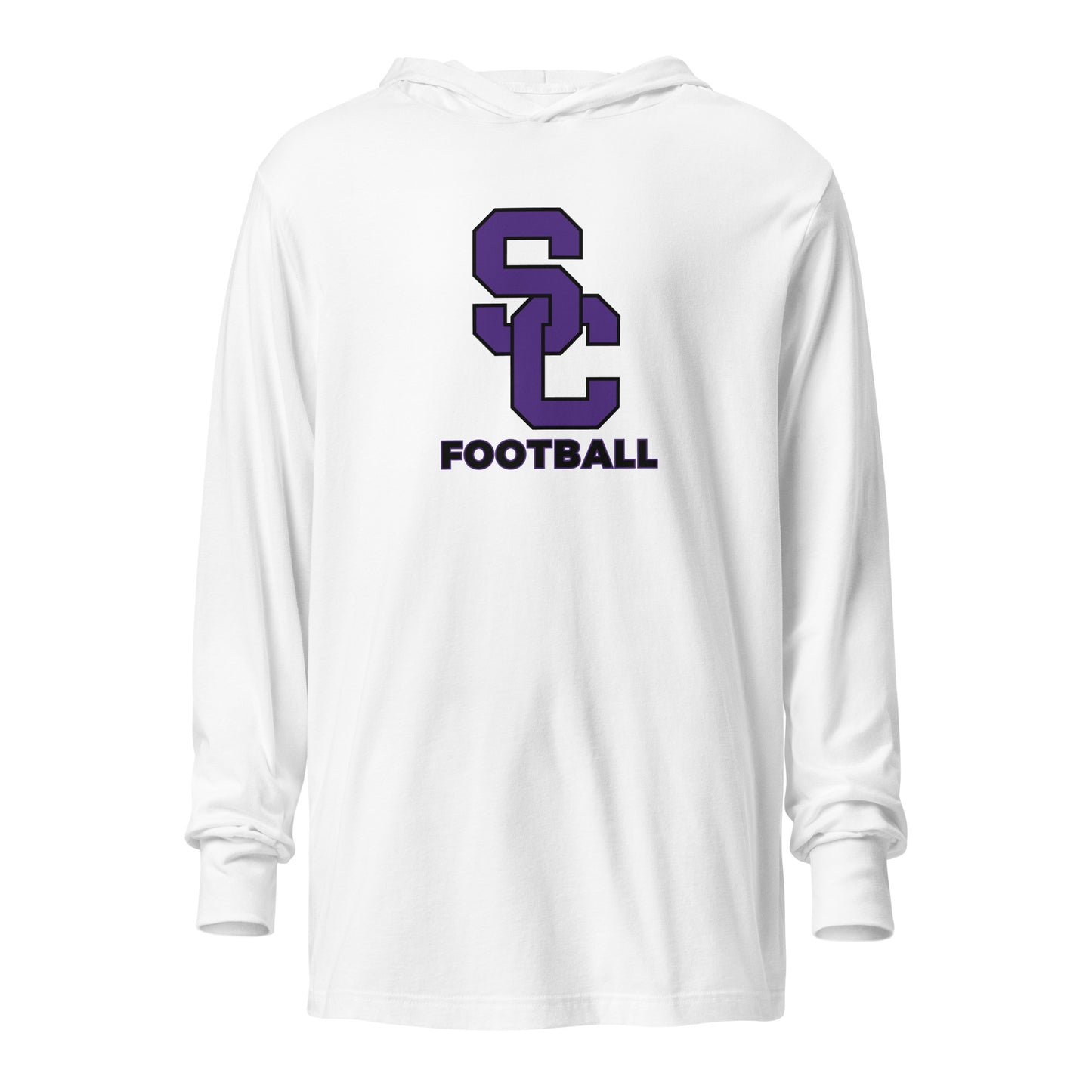 SC Football Hooded Long-Sleeve Tee