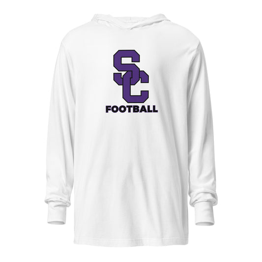 SC Football Hooded Long-Sleeve Tee