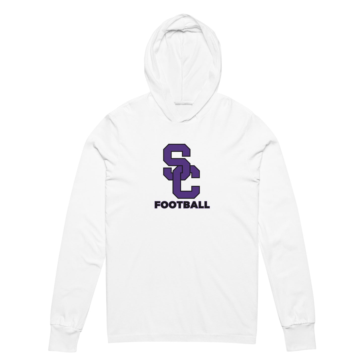 SC Football Hooded Long-Sleeve Tee