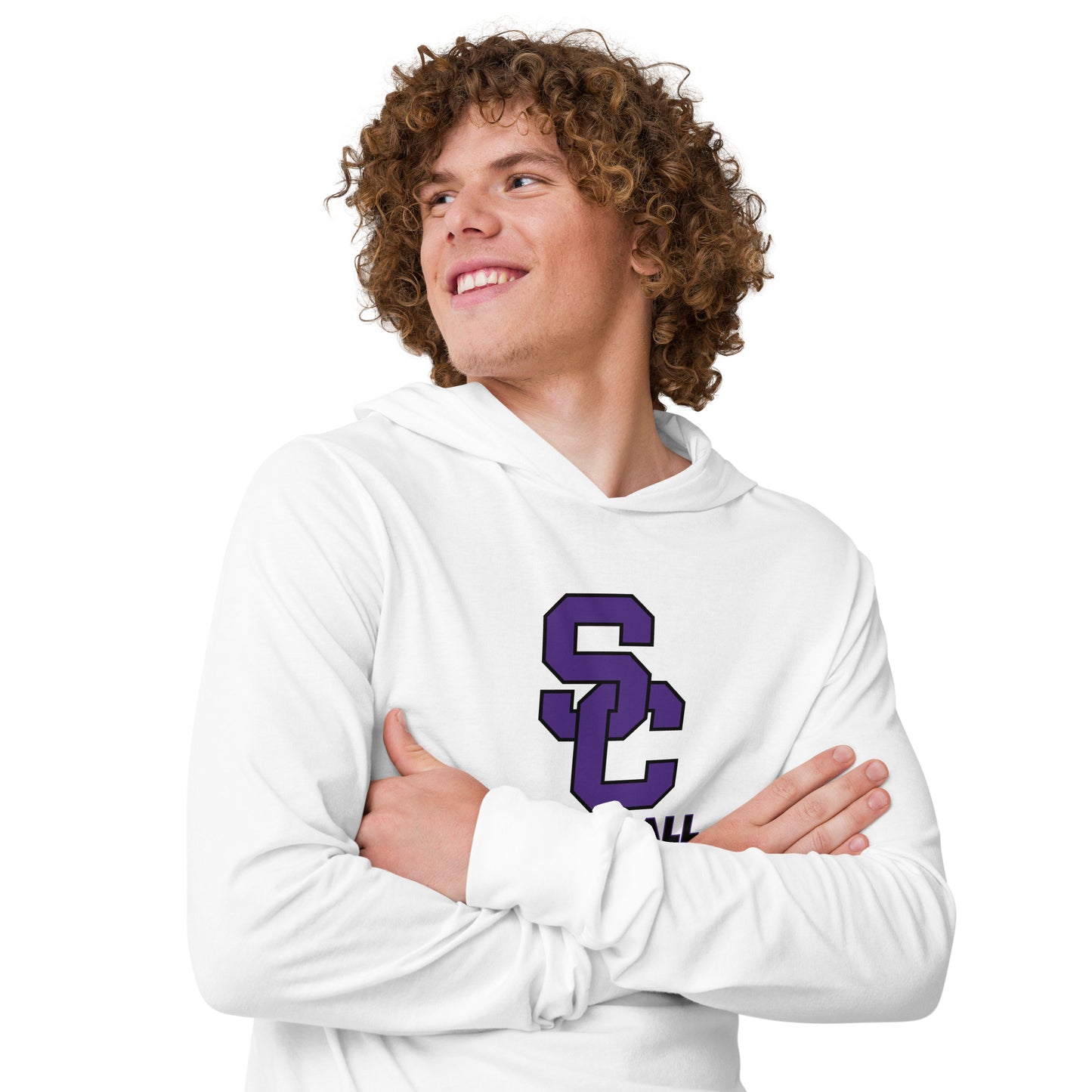 SC Football Hooded Long-Sleeve Tee