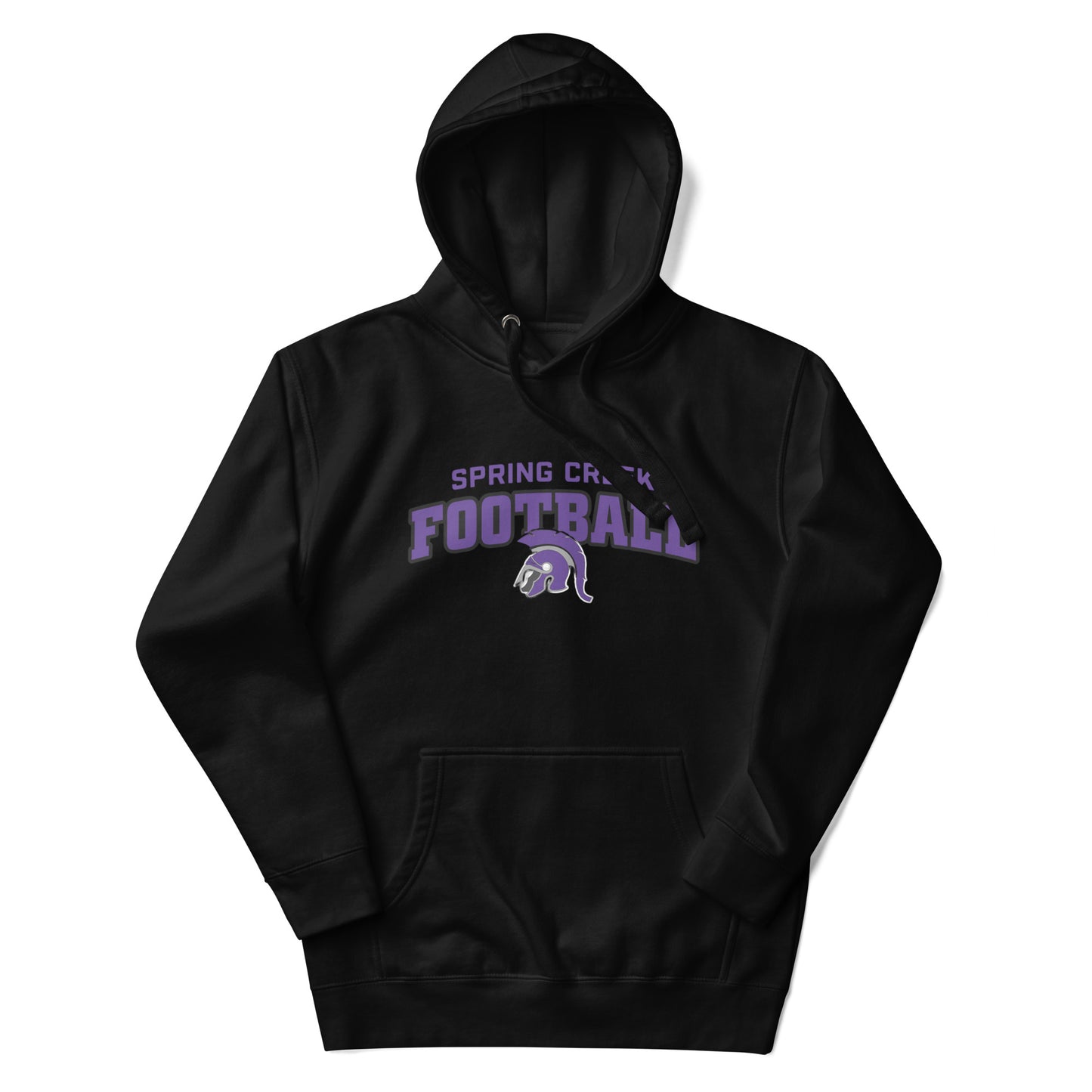 Spring Creek Football Spartan Helmet v2 Hoodie