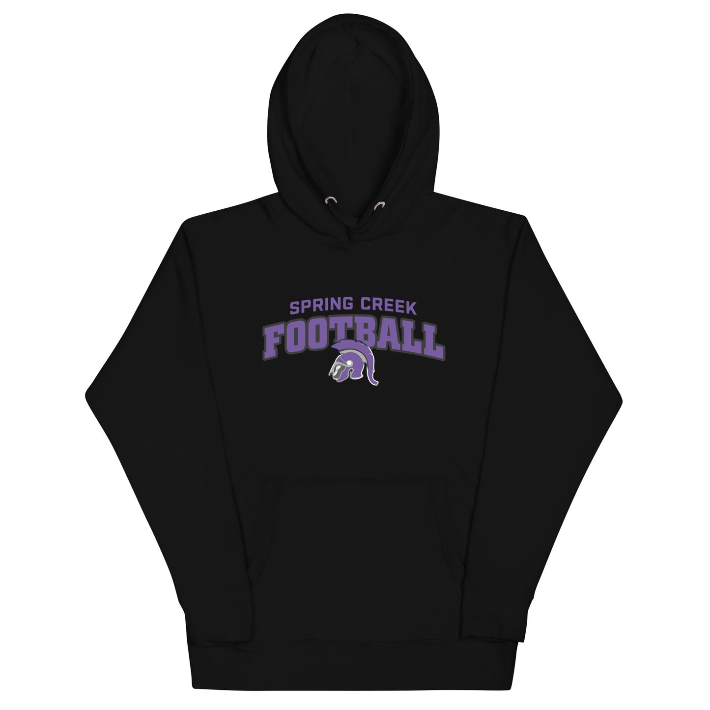 Spring Creek Football Spartan Helmet v2 Hoodie