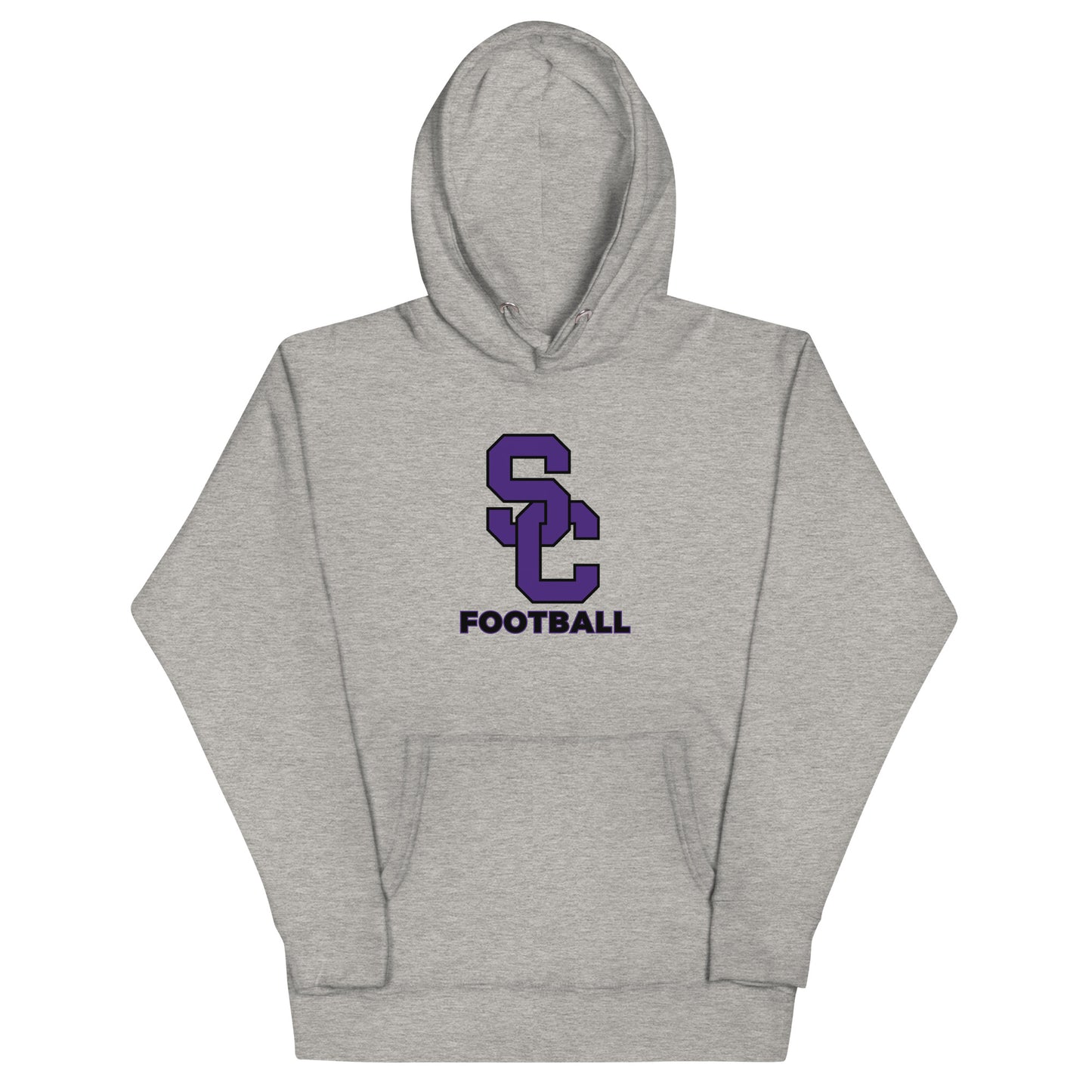 Interlocking SC Purple Unisex Hoodie