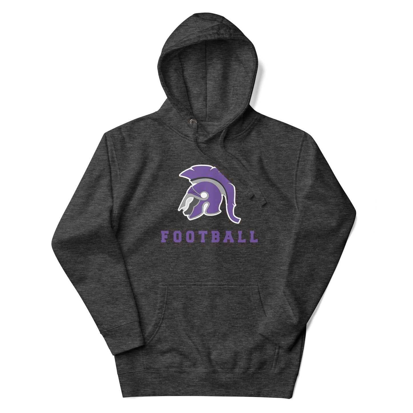 Spartan Helmet Football Hoodie