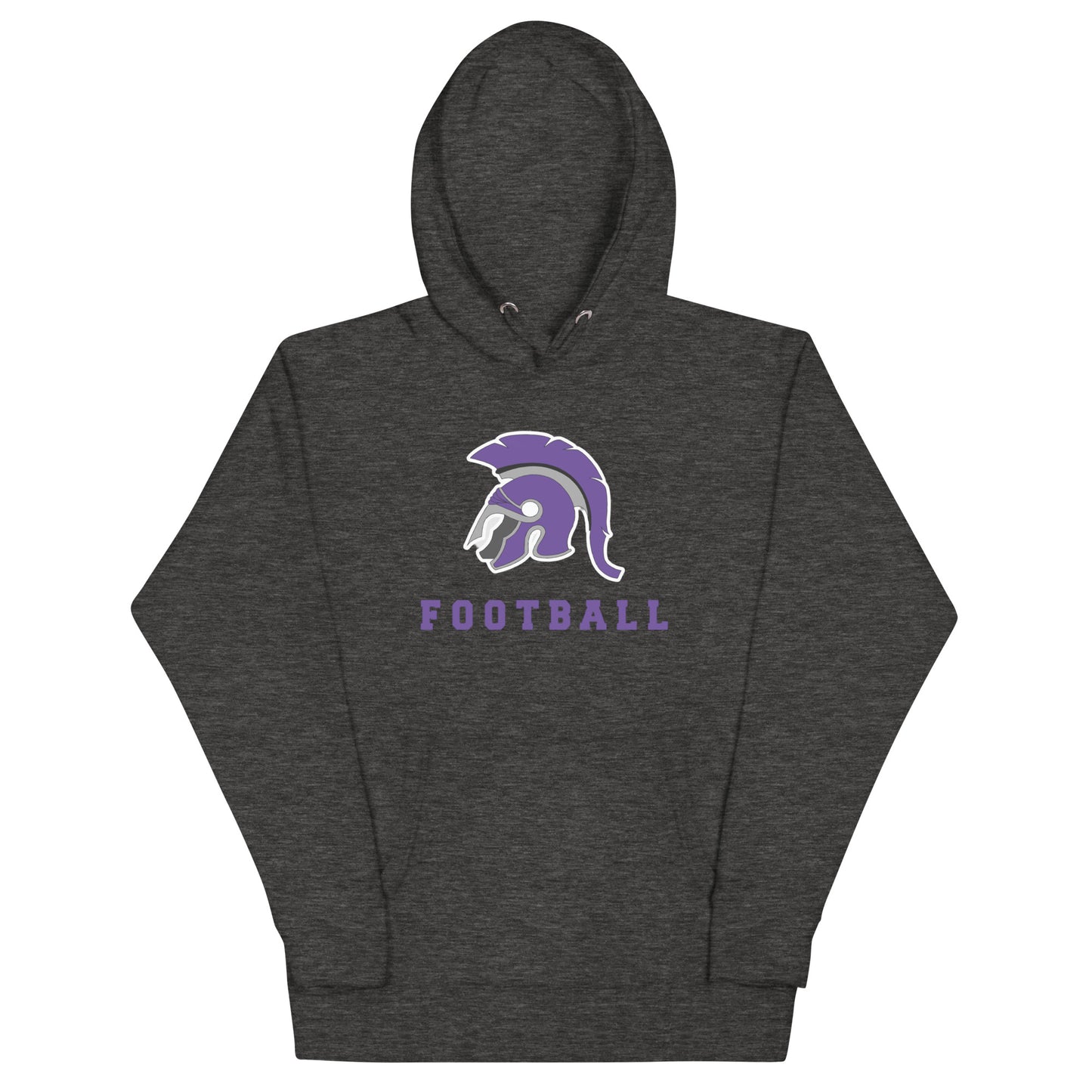 Spartan Helmet Football Hoodie