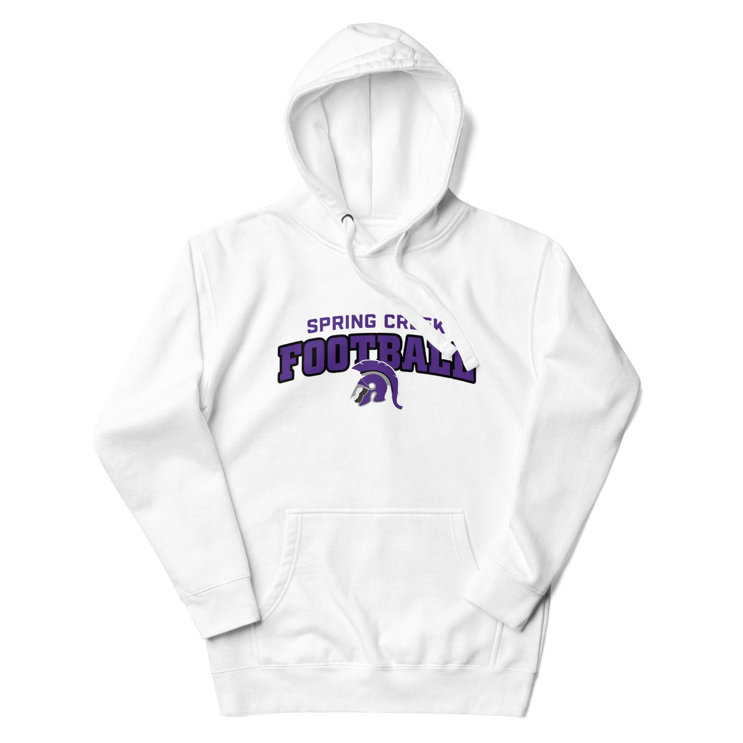 Spring Creek Football Spartan Helmet v2 Hoodie