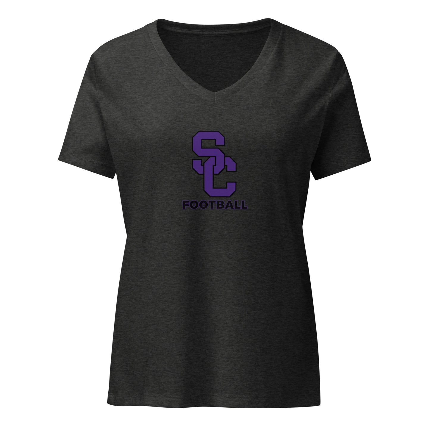 Women’s Spartans SC Football Relaxed V-neck T-shirt