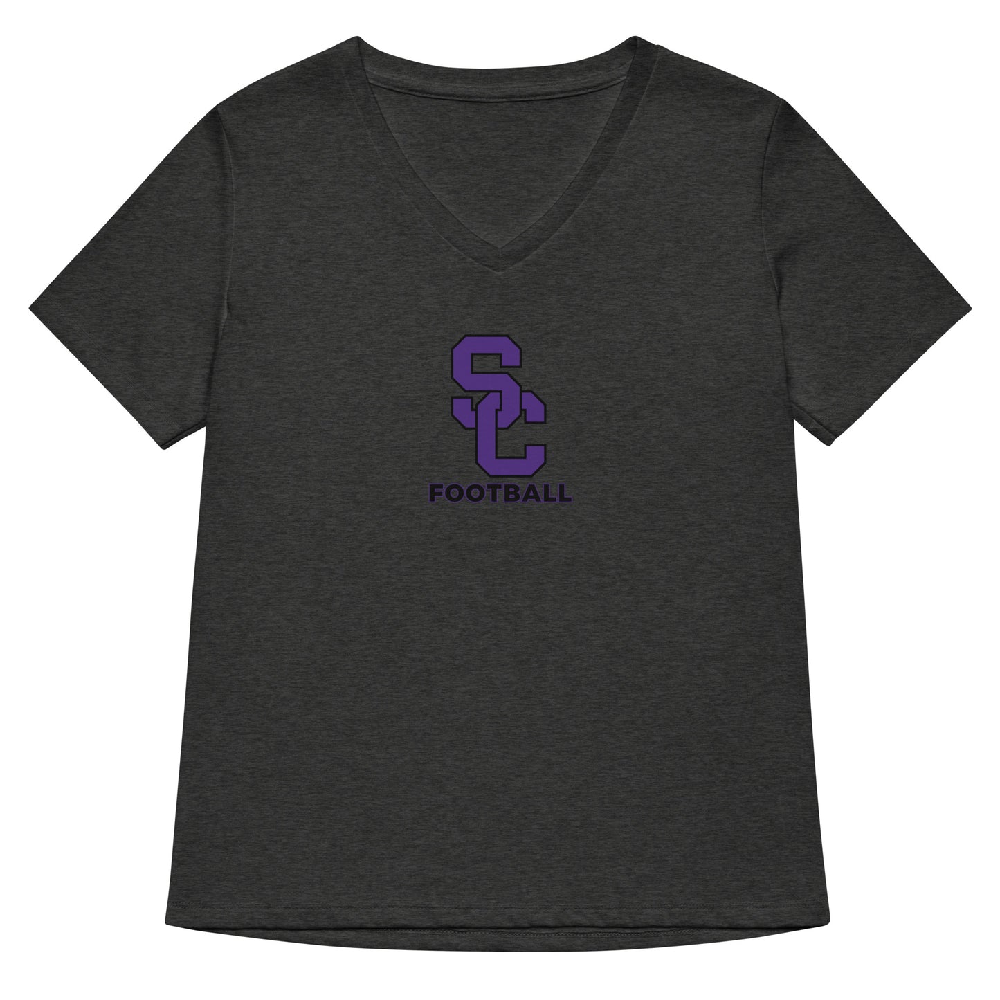 Women’s Spartans SC Football Relaxed V-neck T-shirt