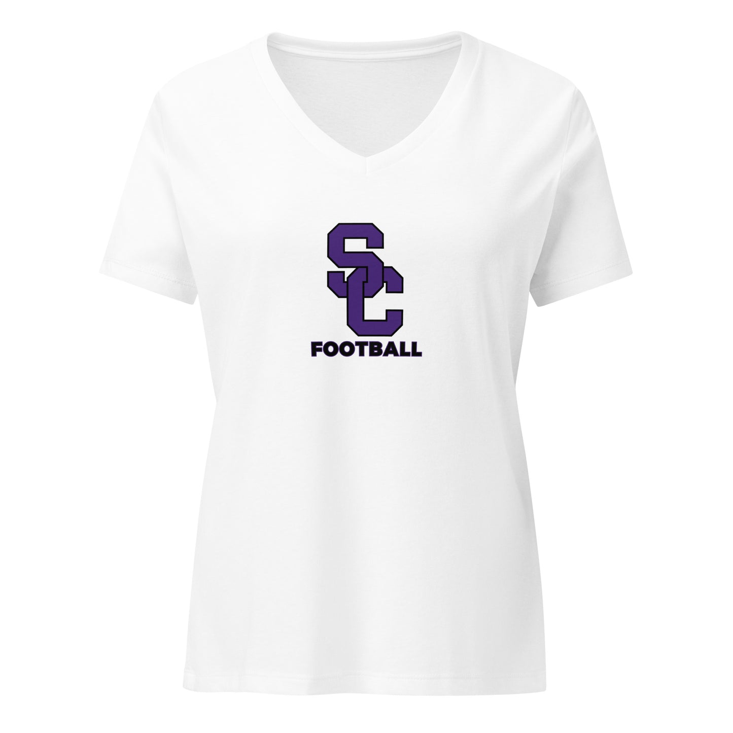 Women’s Spartans SC Football Relaxed V-neck T-shirt